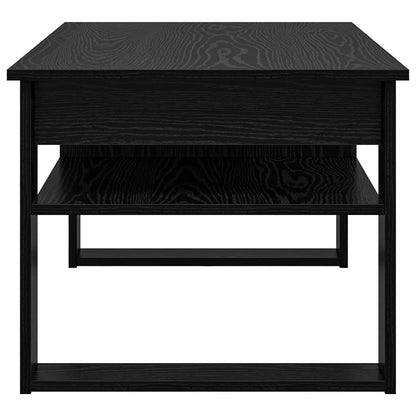 Konferenční Stolek Černý Dub 96 X 54 X 44 Cm Kompozitní Dřevo