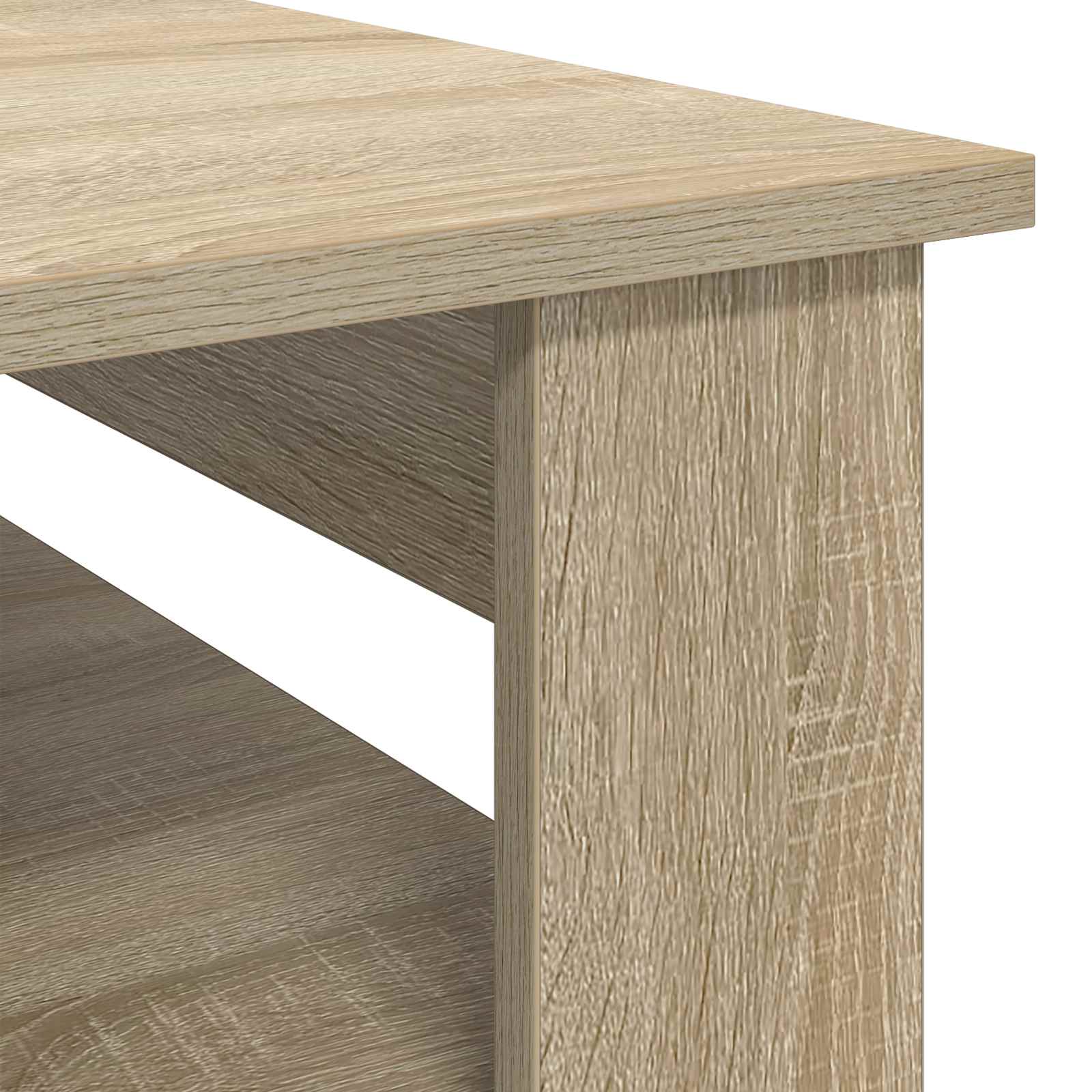 Konferenční Stolek Sonoma Dub 96 X 54 X 44 Cm Kompozitní Dřevo