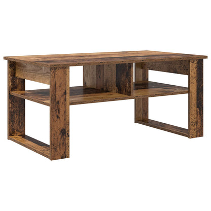 Konferenční Stolek Staré Dřevo 96 X 54 X 44 Cm Kompozitní Dřevo