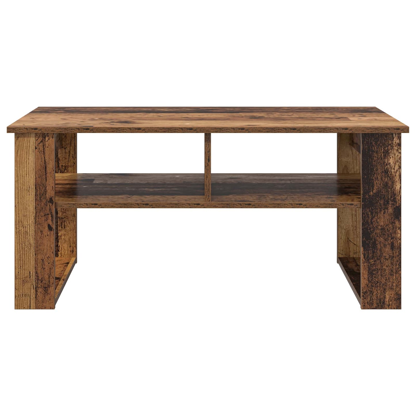 Konferenční Stolek Staré Dřevo 96 X 54 X 44 Cm Kompozitní Dřevo