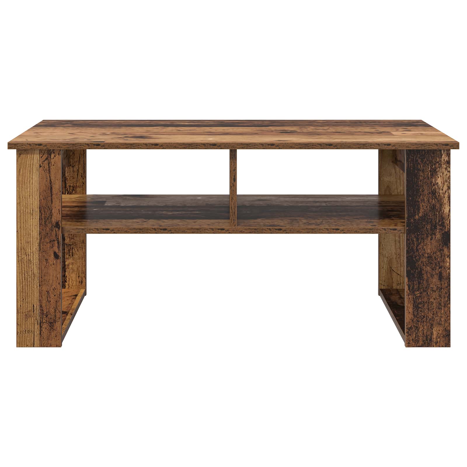 Konferenční Stolek Staré Dřevo 96 X 54 X 44 Cm Kompozitní Dřevo