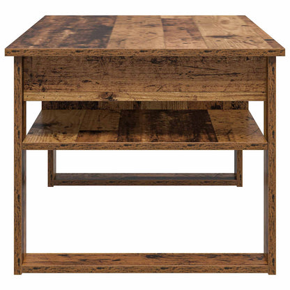 Konferenční Stolek Staré Dřevo 96 X 54 X 44 Cm Kompozitní Dřevo