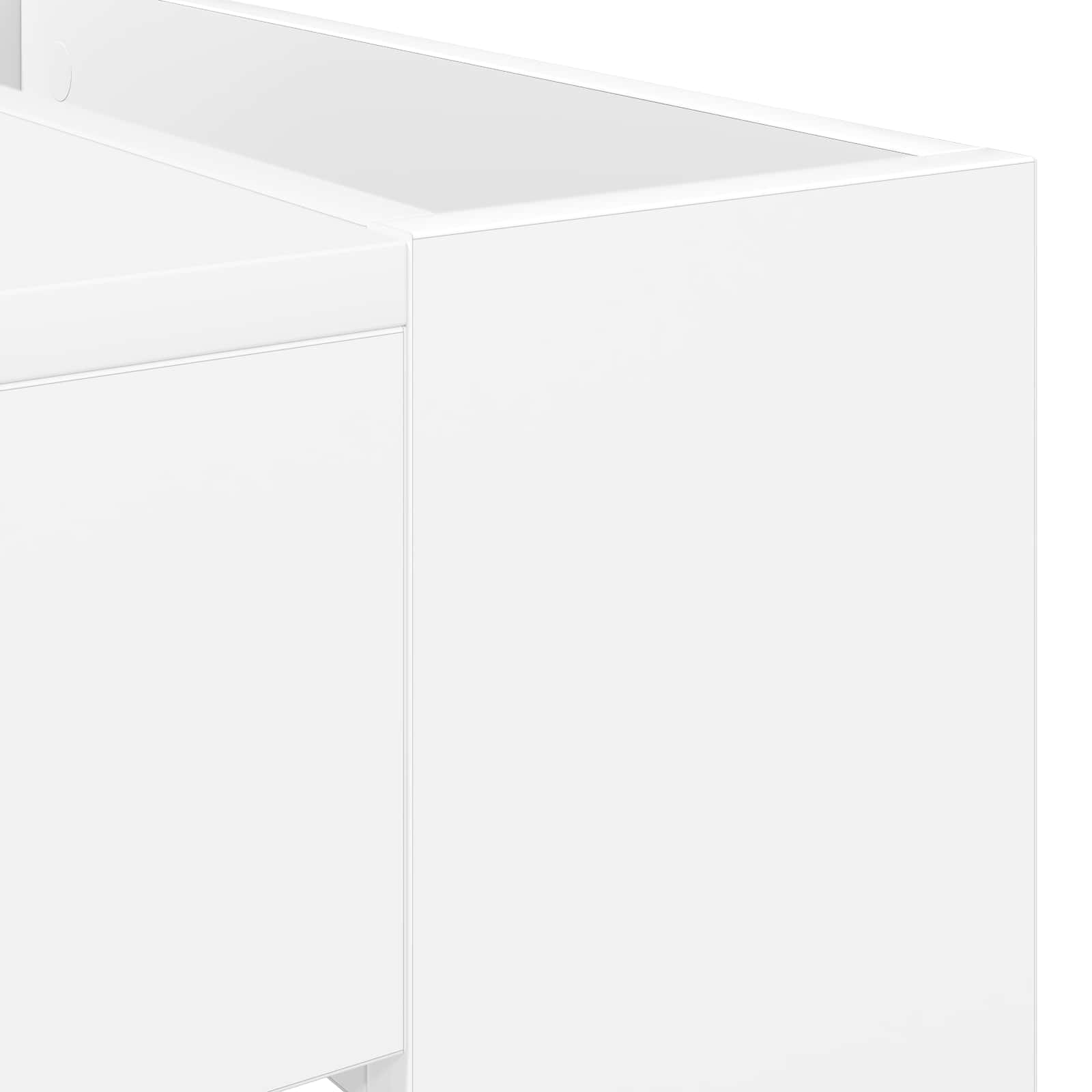 Konferenční Stolek Bílá 110 X 50 X 41 Cm Kompozitní Dřevo