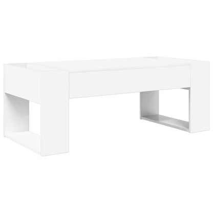 Konferenční Stolek Bílá 110 X 50 X 41 Cm Kompozitní Dřevo
