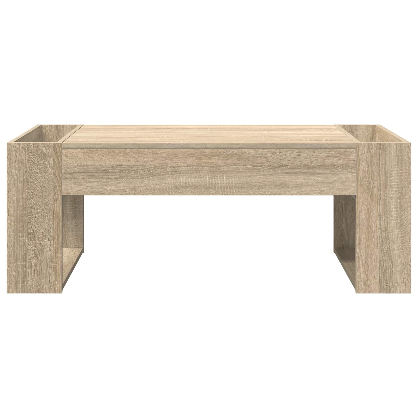Konferenční Stolek Sonoma Dub 110 X 50 X 41 Cm Kompozitní Dřevo