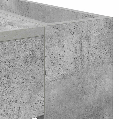 Konferenční Stolek Betonově Šedá 110 X 50 X 41 Cm