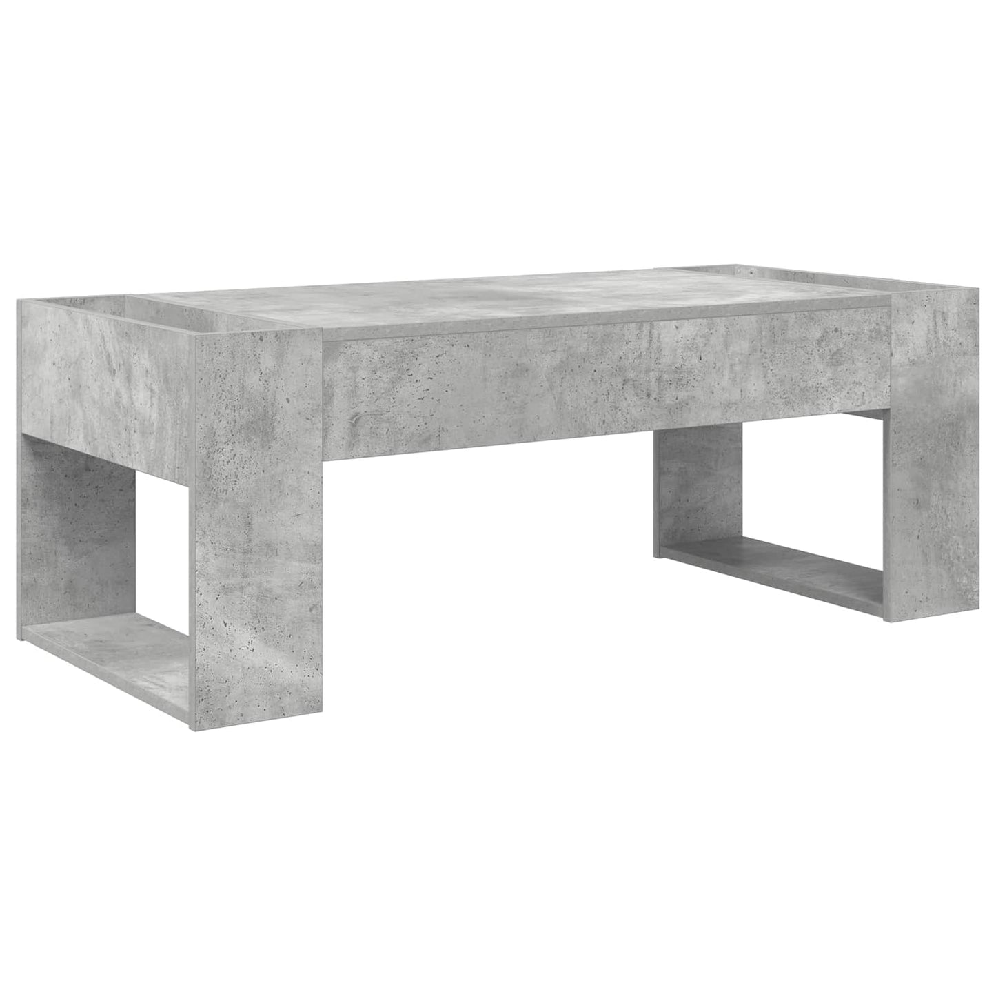 Konferenční Stolek Betonově Šedá 110 X 50 X 41 Cm