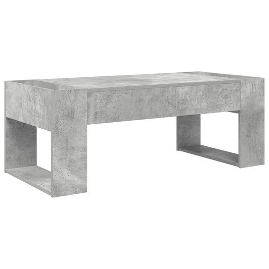 Konferenční Stolek Betonově Šedá 110 X 50 X 41 Cm