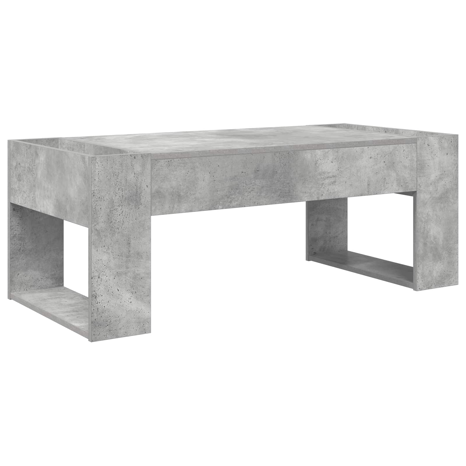 Konferenční Stolek Betonově Šedá 110 X 50 X 41 Cm