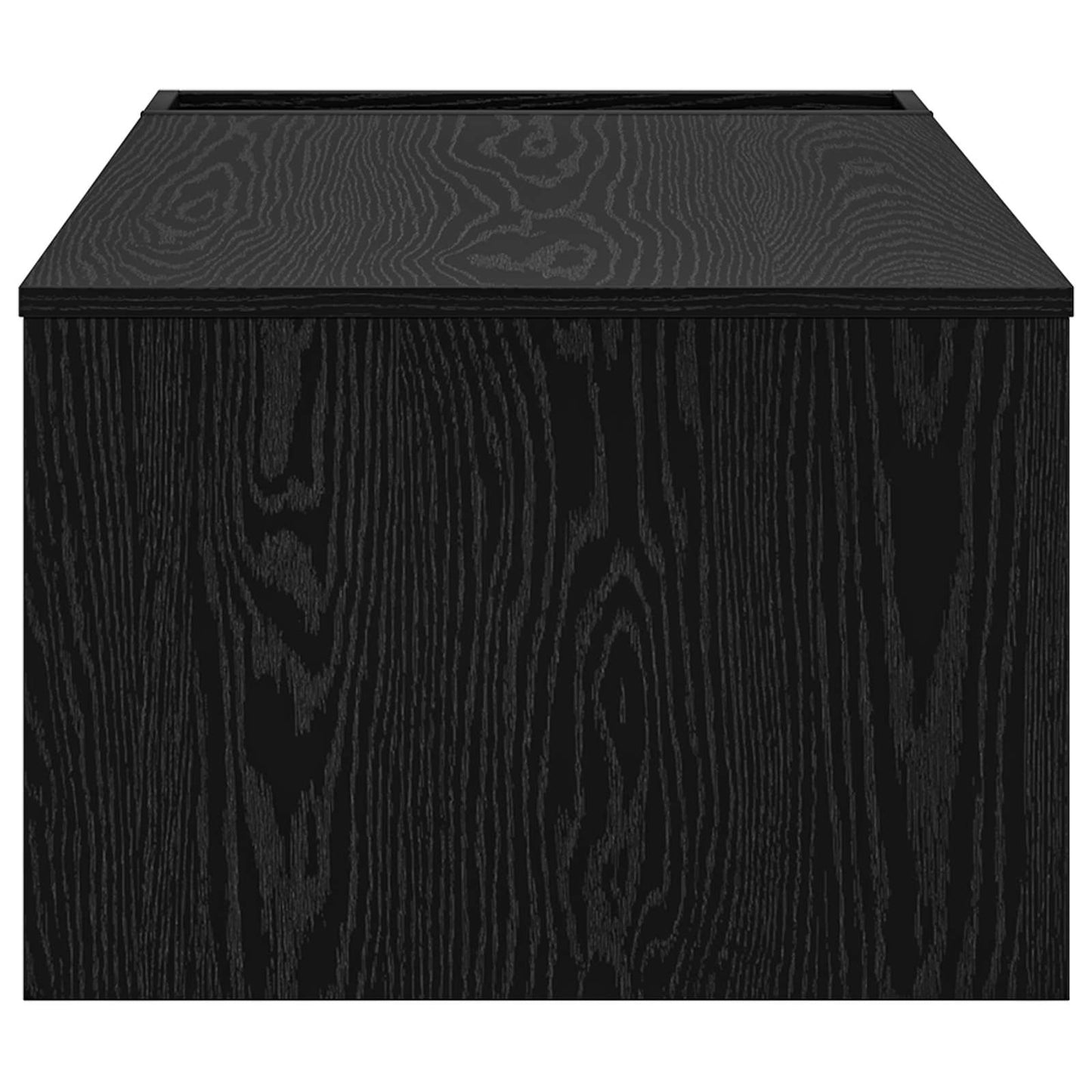 Konferenční Stolek Černý Dub 95 X 50 X 34 Cm Kompozitní Dřevo