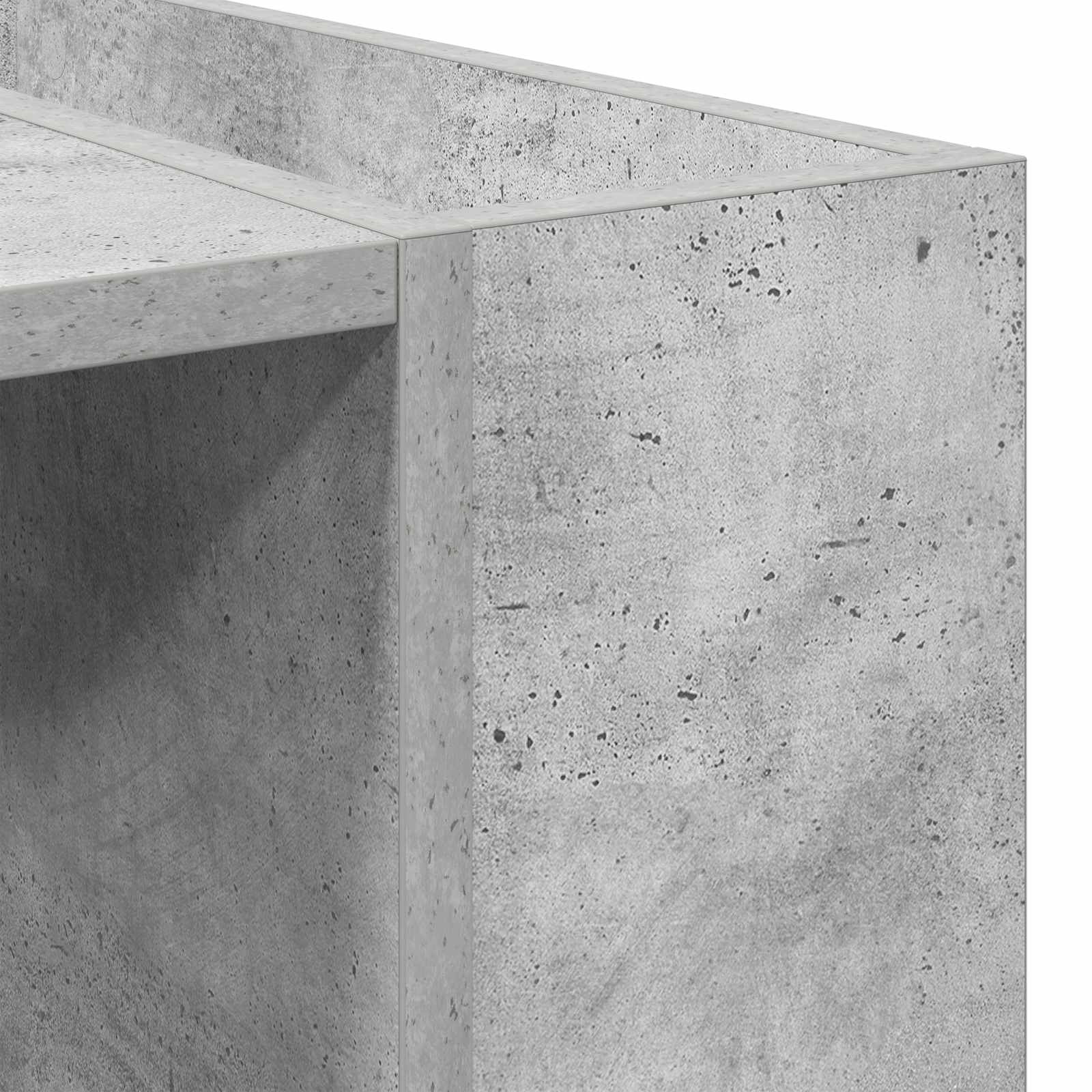 Konferenční Stolek Betonově Šedá 95 X 50 X 34 Cm