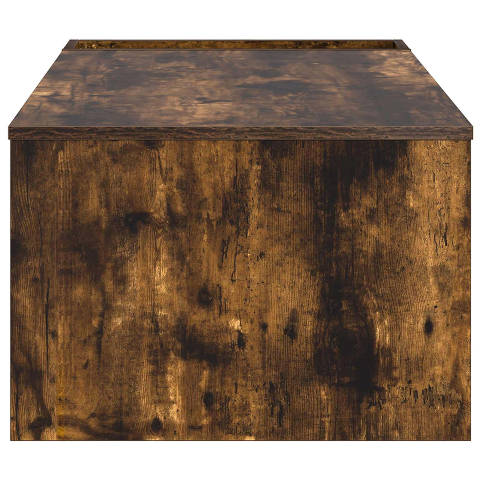 Konferenční Stolek Kouřový Dub 95 X 50 X 34 Cm Kompozitní Dřevo