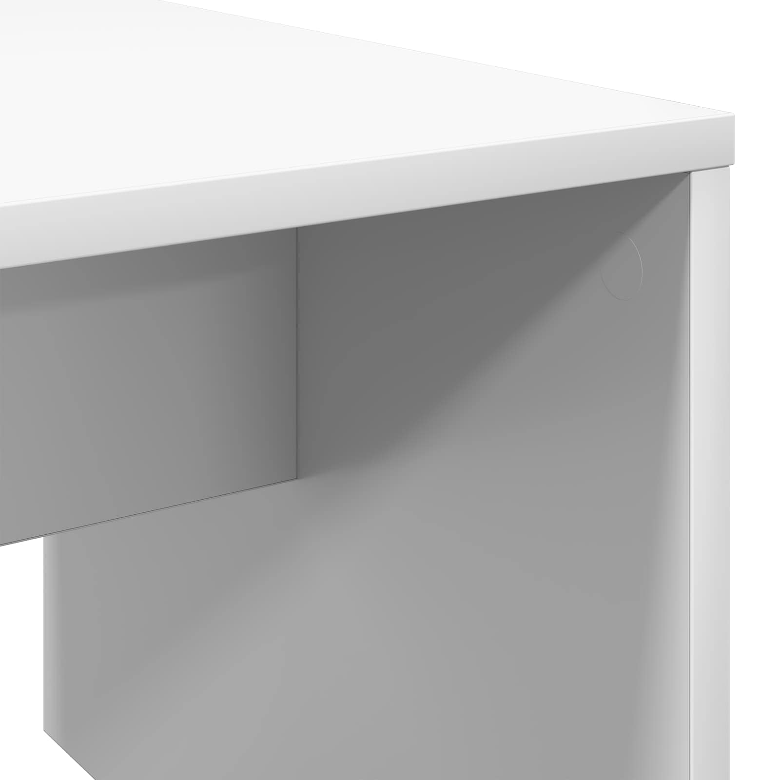 Konferenční Stolek Bílá 90 X 45 X 35 Cm Kompozitní Dřevo