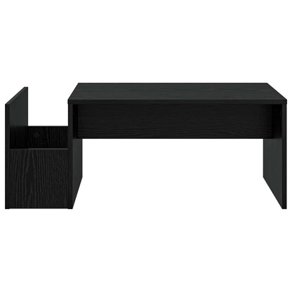 Konferenční Stolek Černý Dub 90 X 45 X 35 Cm Kompozitní Dřevo