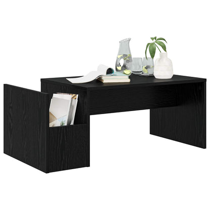 Konferenční Stolek Černý Dub 90 X 45 X 35 Cm Kompozitní Dřevo