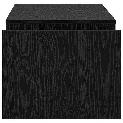 Konferenční Stolek Černý Dub 90 X 45 X 35 Cm Kompozitní Dřevo