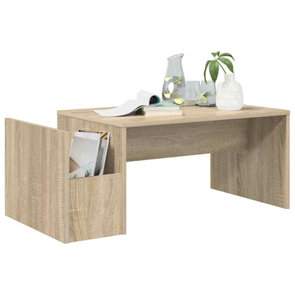 Konferenční Stolek Sonoma Dub 90 X 45 X 35 Cm Kompozitní Dřevo