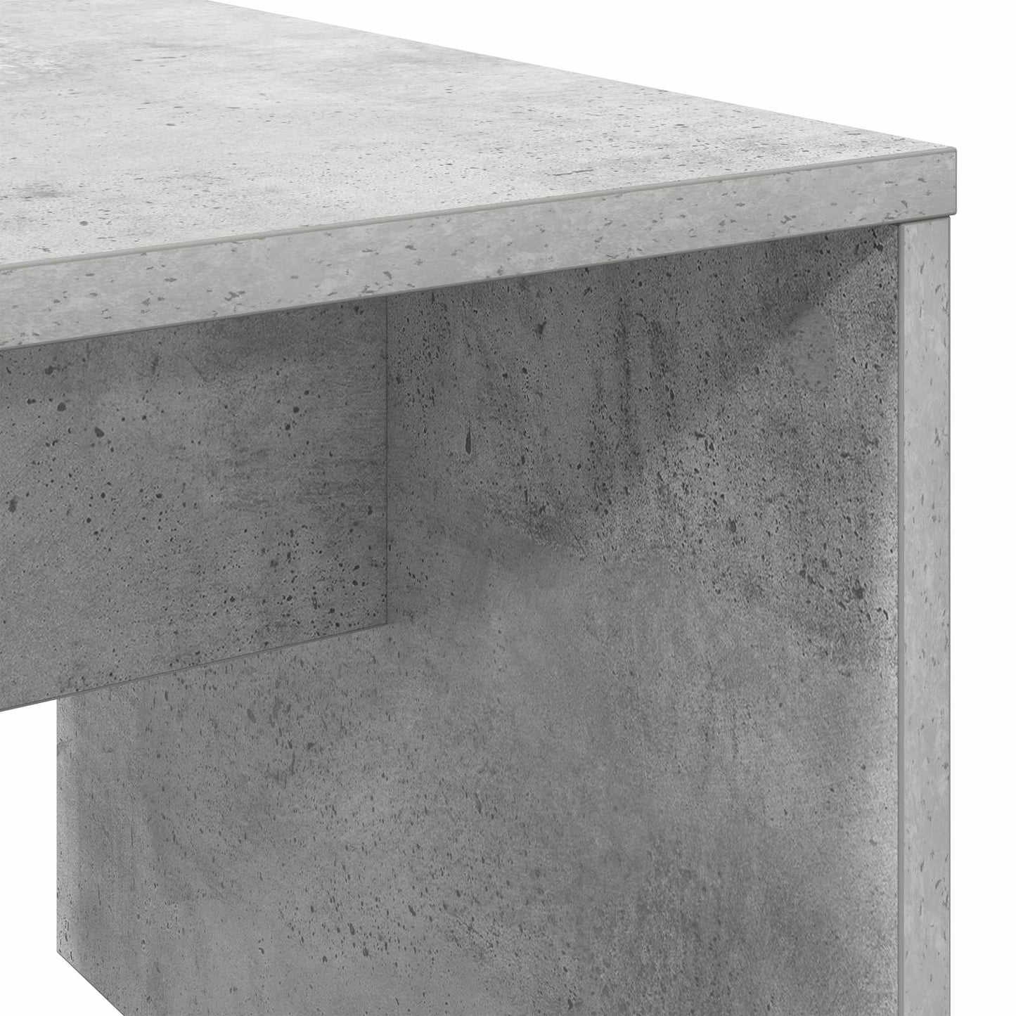Konferenční Stolek Betonově Šedá 90 X 45 X 35 Cm