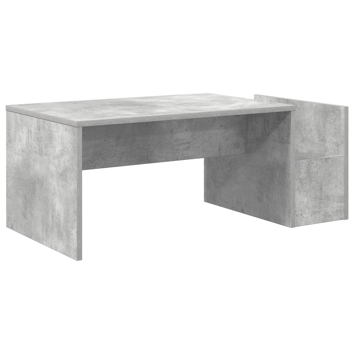 Konferenční Stolek Betonově Šedá 90 X 45 X 35 Cm