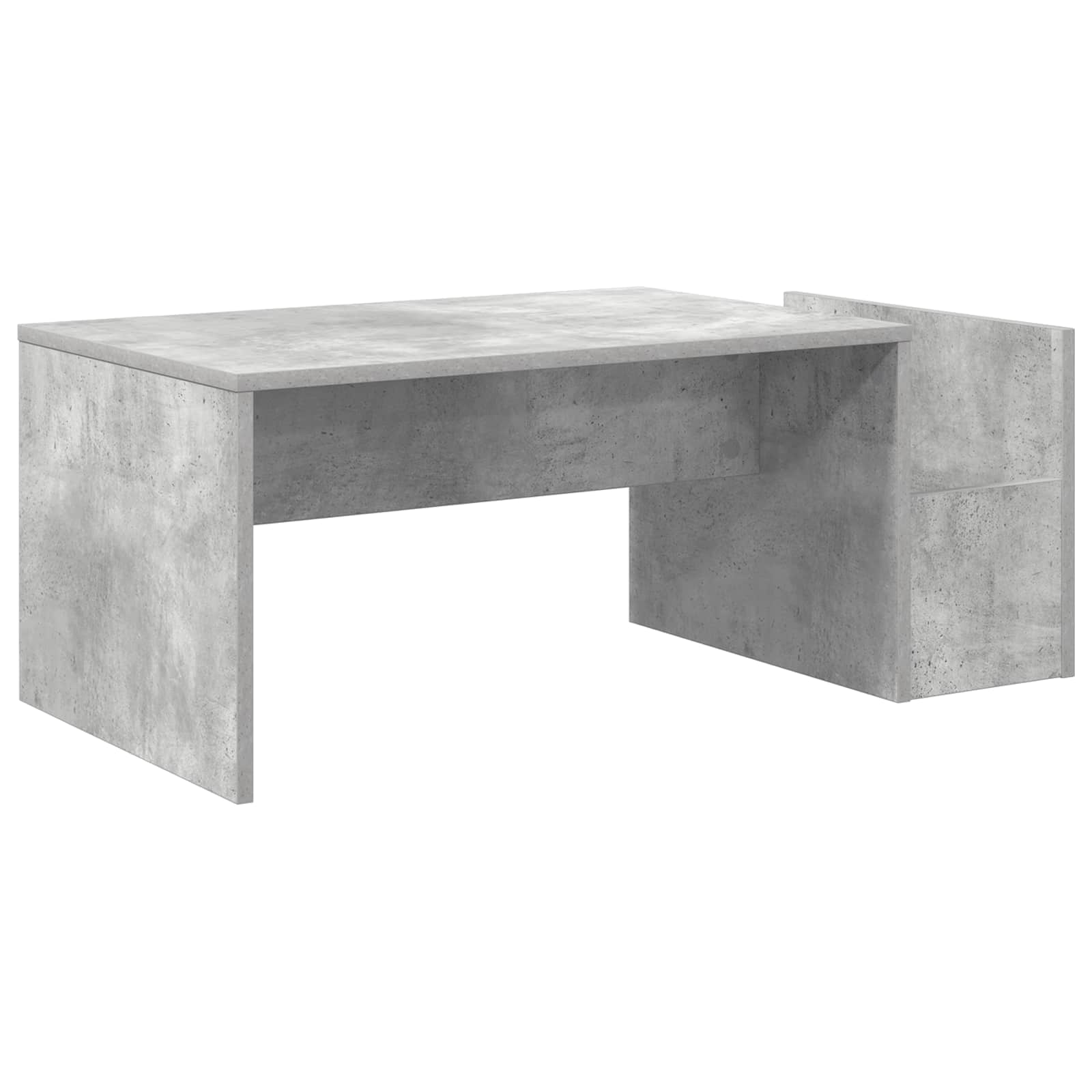 Konferenční Stolek Betonově Šedá 90 X 45 X 35 Cm