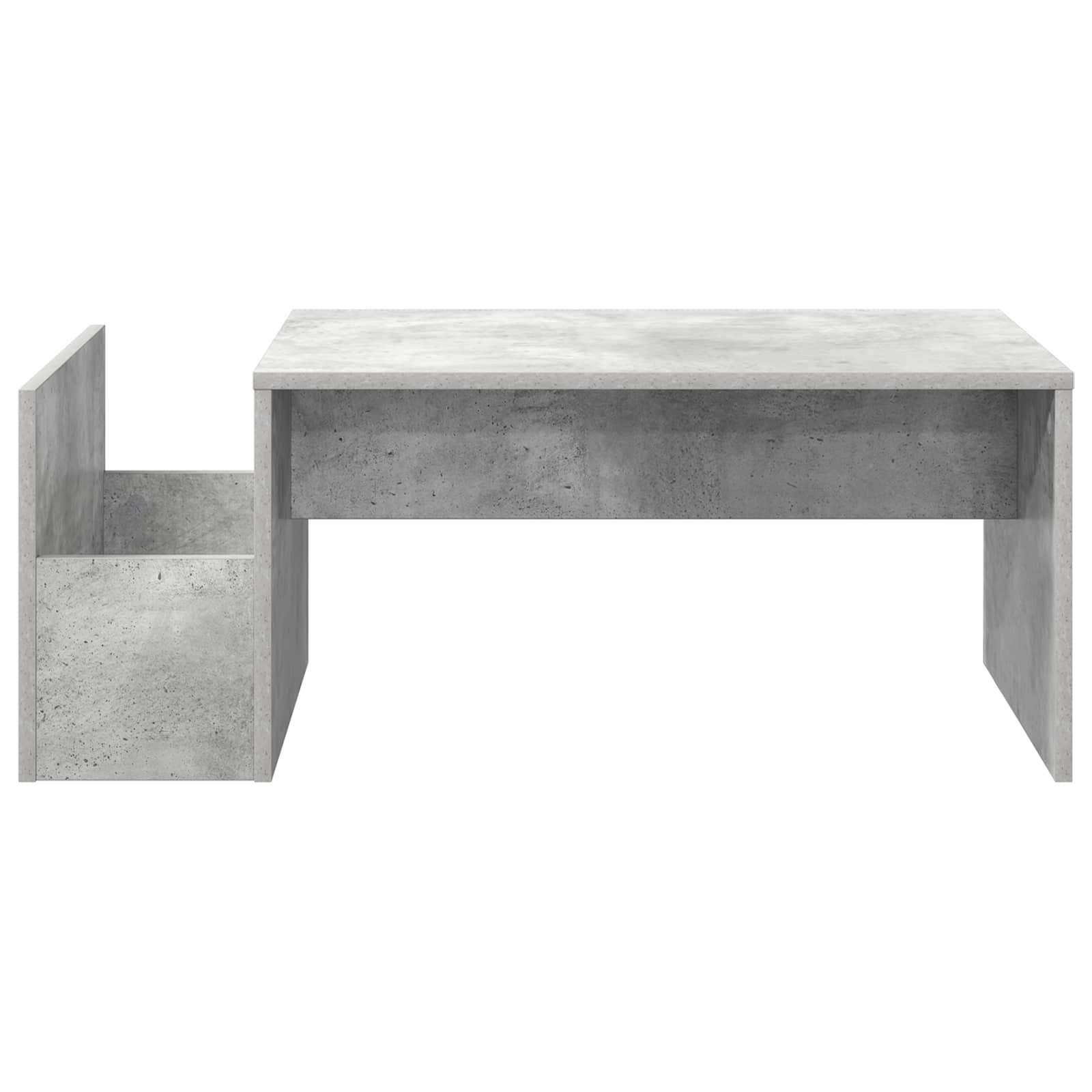Konferenční Stolek Betonově Šedá 90 X 45 X 35 Cm