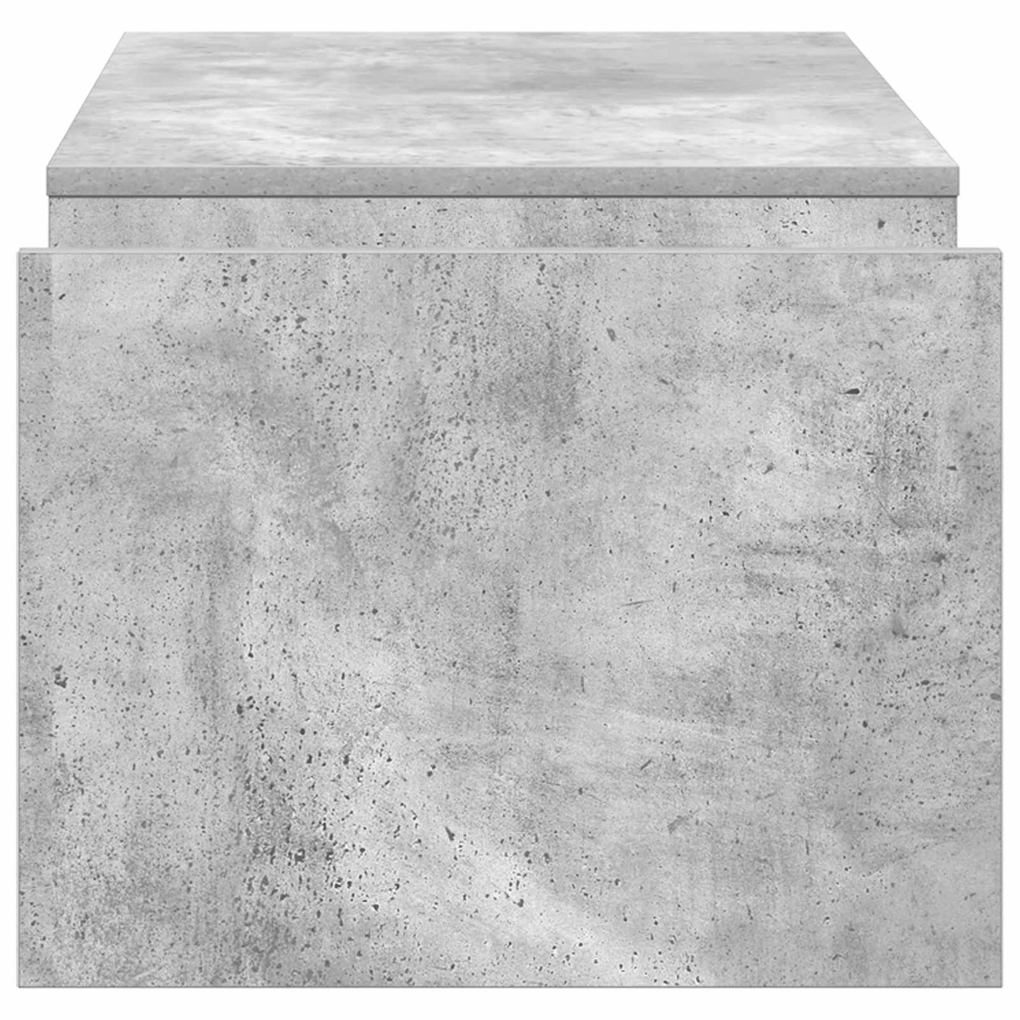 Konferenční Stolek Betonově Šedá 90 X 45 X 35 Cm