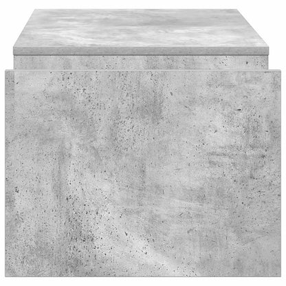 Konferenční Stolek Betonově Šedá 90 X 45 X 35 Cm