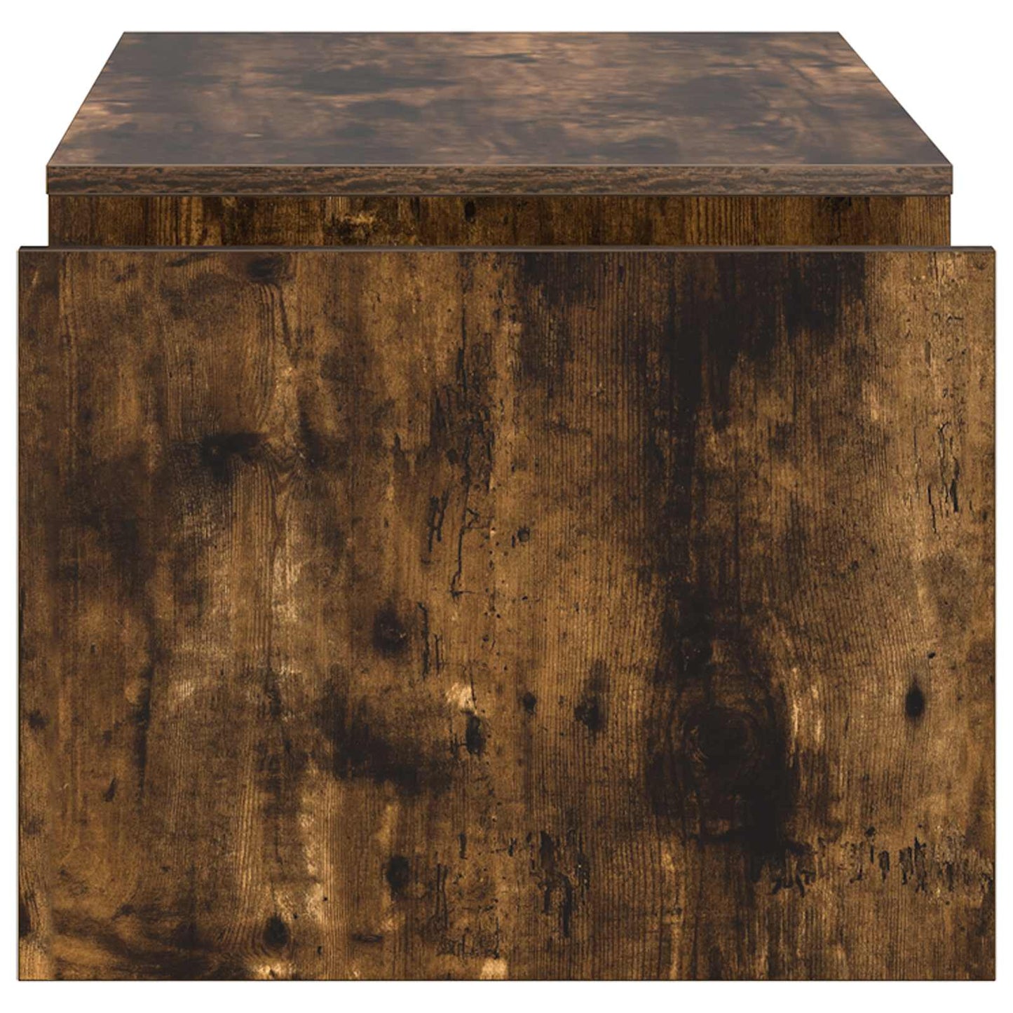 Konferenční Stolek Kouřový Dub 90 X 45 X 35 Cm Kompozitní Dřevo