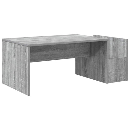 Konferenční Stolek Šedá Sonoma 90 X 45 X 35 Cm Kompozitní Dřevo