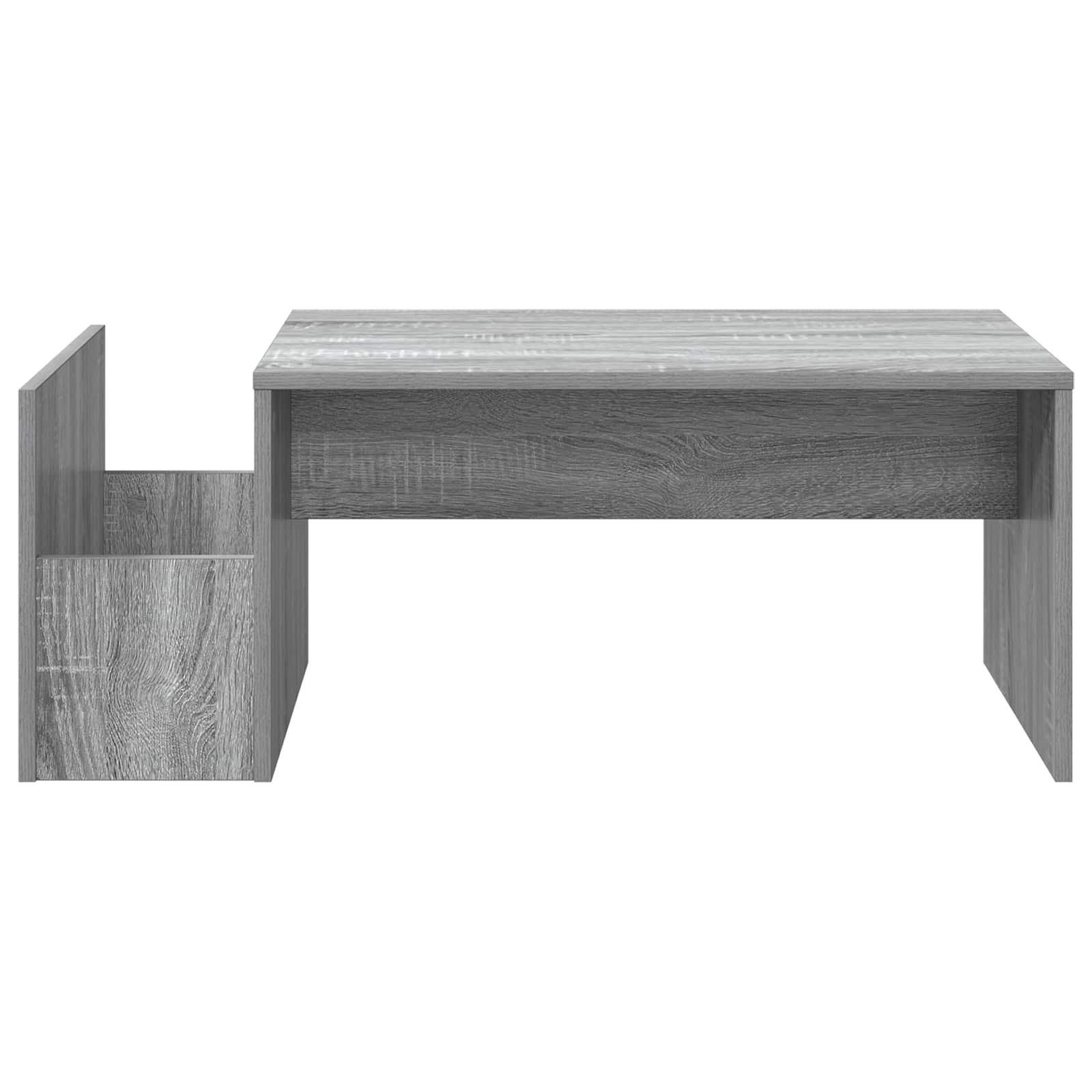 Konferenční Stolek Šedá Sonoma 90 X 45 X 35 Cm Kompozitní Dřevo