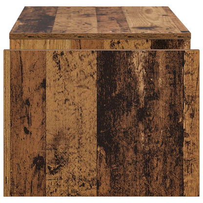 Konferenční Stolek Staré Dřevo 90 X 45 X 35 Cm Kompozitní Dřevo