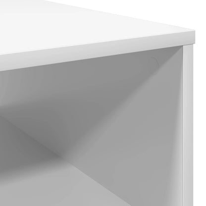 Konferenční Stolek Bílá 95 X 55 X 31 Cm Kompozitní Dřevo