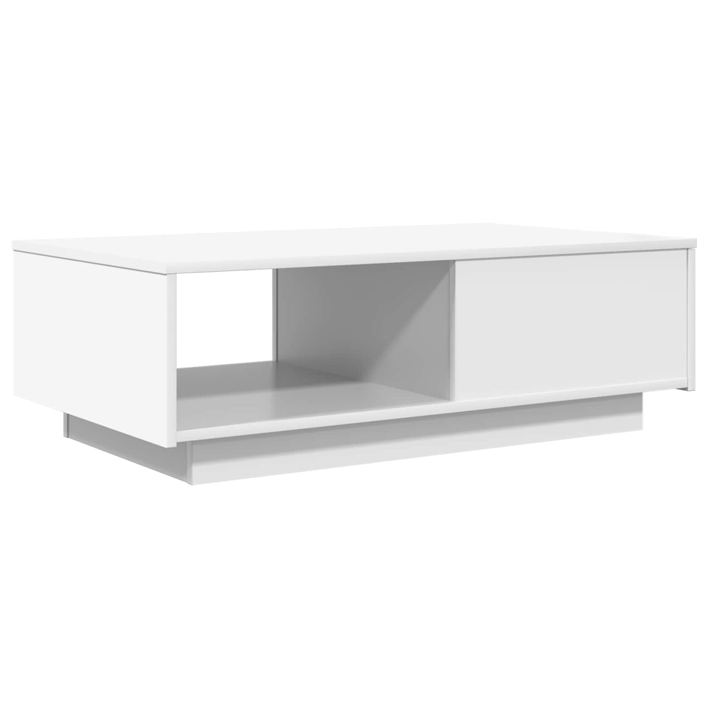 Konferenční Stolek Bílá 95 X 55 X 31 Cm Kompozitní Dřevo