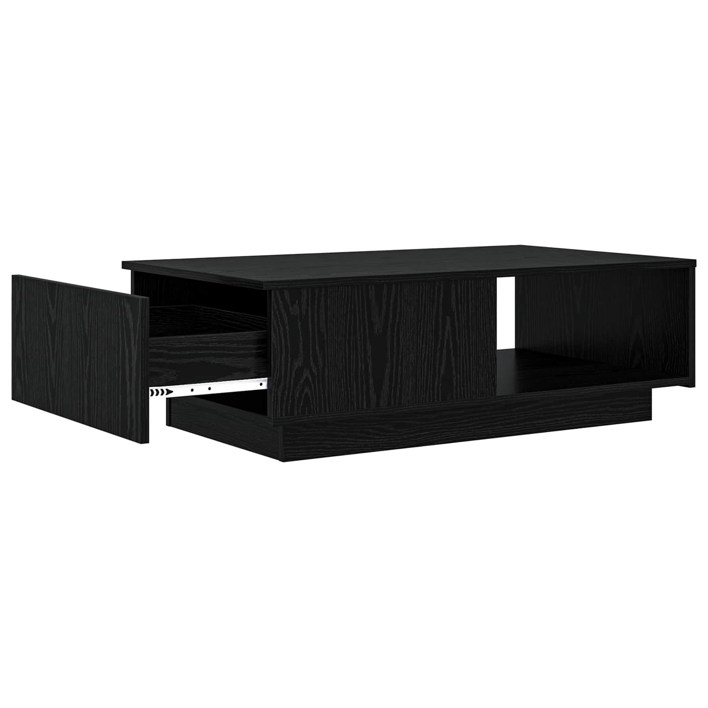 Konferenční Stolek Černý Dub 95 X 55 X 31 Cm Kompozitní Dřevo