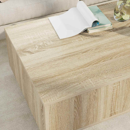 Konferenční Stolek Sonoma Dub 95 X 55 X 31 Cm Kompozitní Dřevo