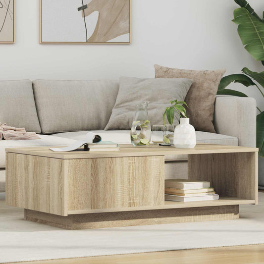 Konferenční Stolek Sonoma Dub 95 X 55 X 31 Cm Kompozitní Dřevo