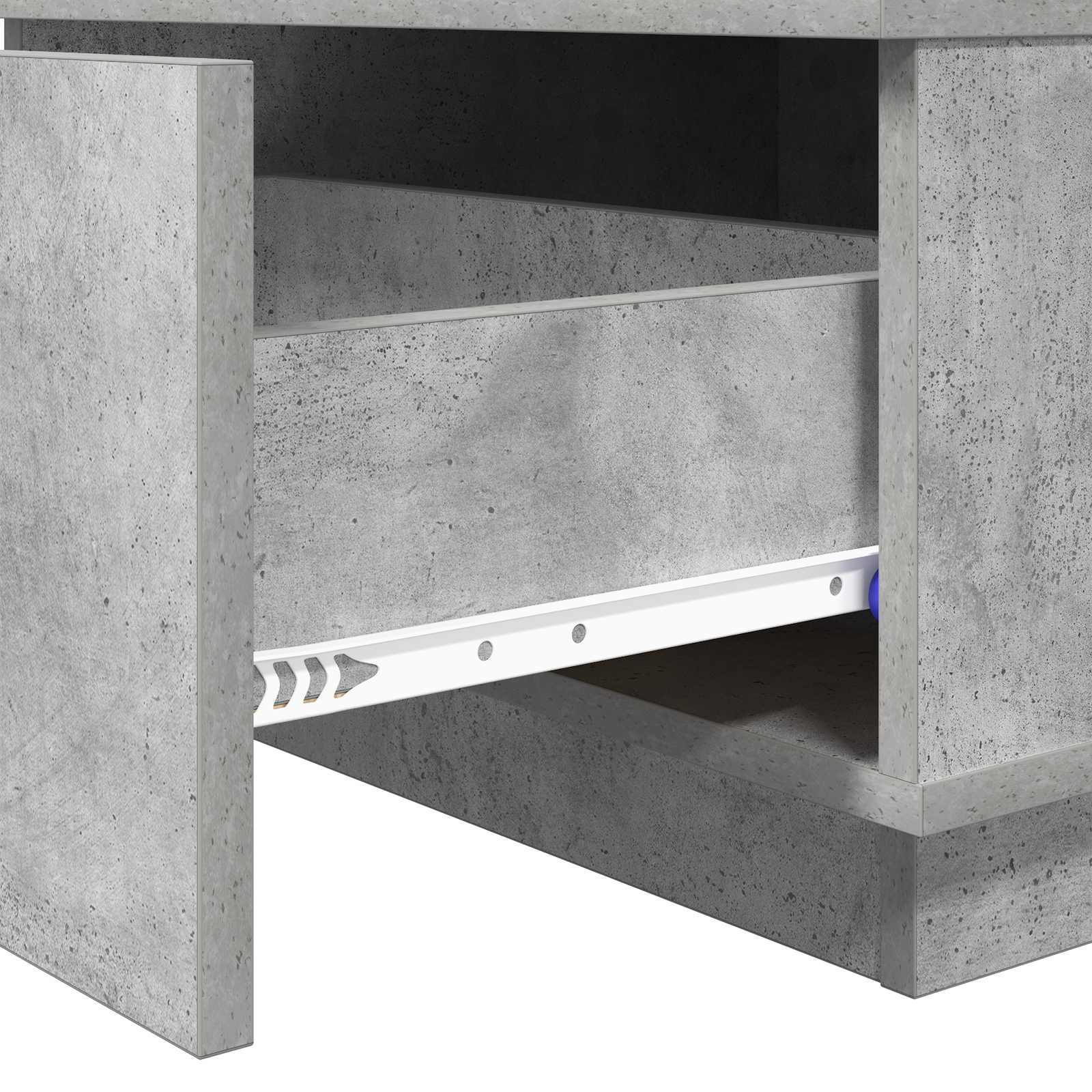 Konferenční Stolek Betonově Šedá 95 X 55 X 31 Cm