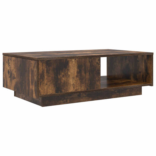Konferenční Stolek Kouřový Dub 95 X 55 X 31 Cm Kompozitní Dřevo