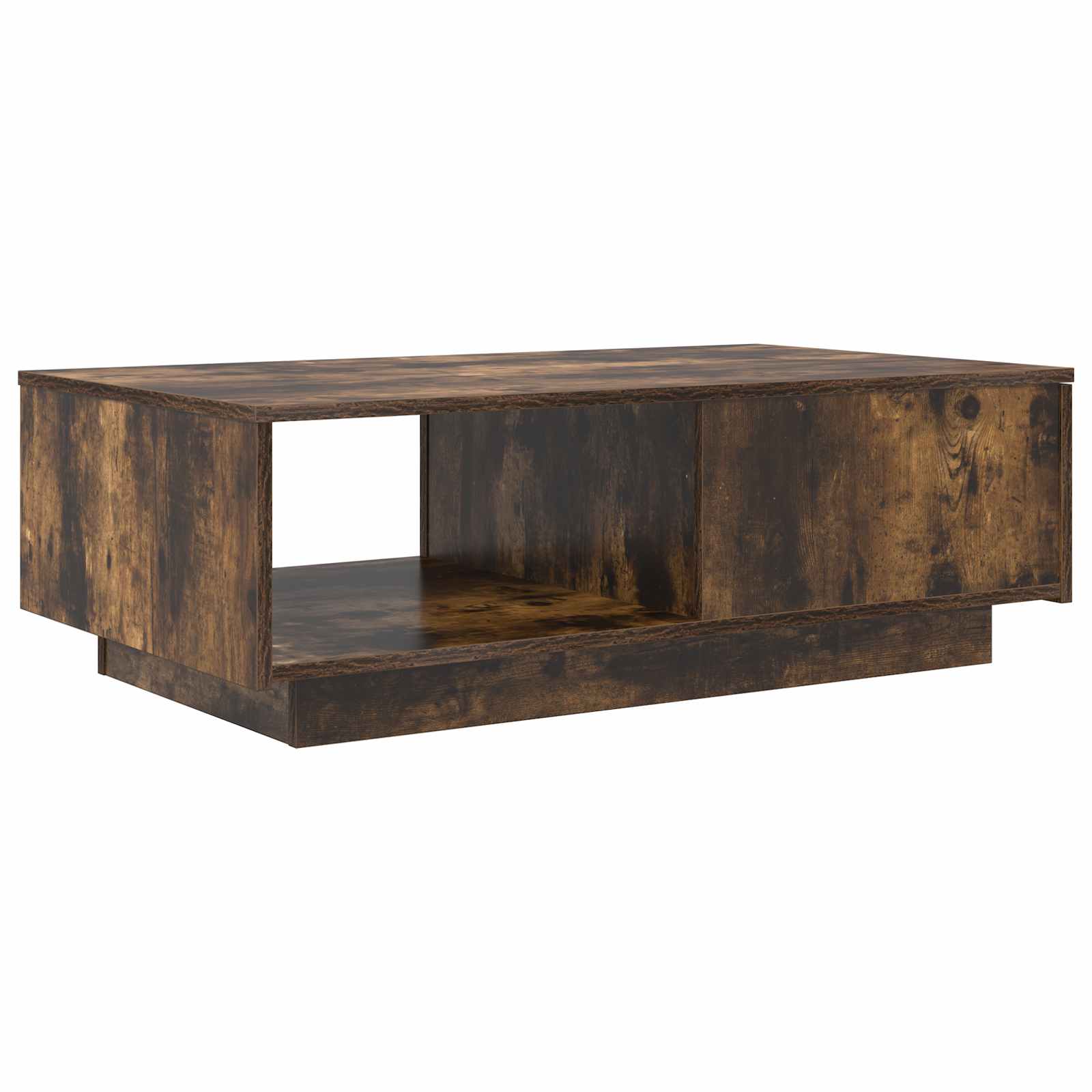 Konferenční Stolek Kouřový Dub 95 X 55 X 31 Cm Kompozitní Dřevo