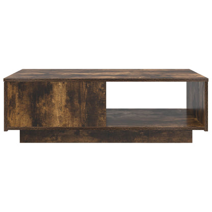 Konferenční Stolek Kouřový Dub 95 X 55 X 31 Cm Kompozitní Dřevo