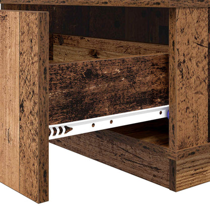 Konferenční Stolek Staré Dřevo 95 X 55 X 31 Cm Kompozitní Dřevo