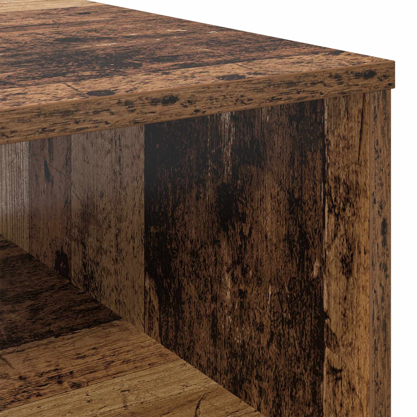 Konferenční Stolek Staré Dřevo 95 X 55 X 31 Cm Kompozitní Dřevo
