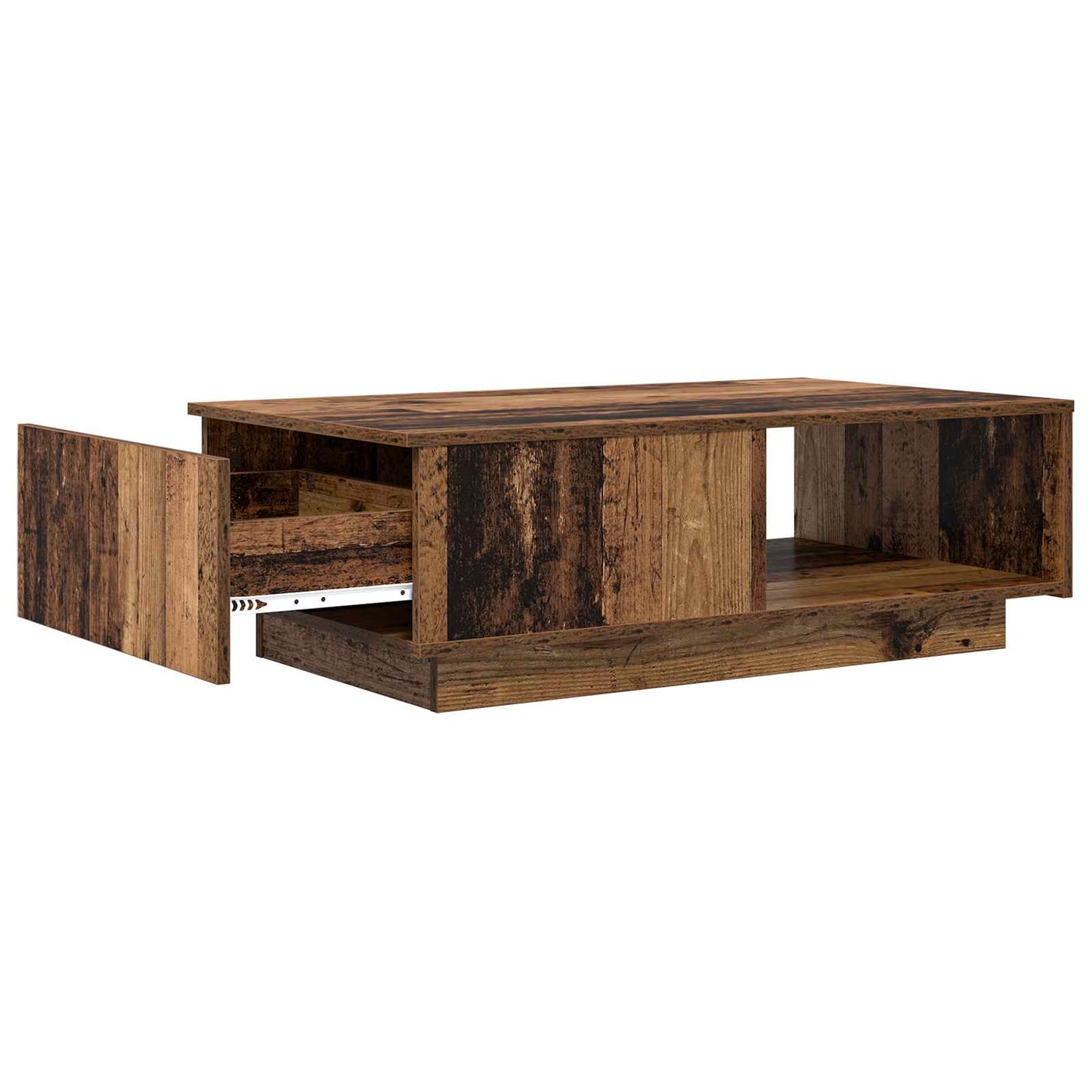 Konferenční Stolek Staré Dřevo 95 X 55 X 31 Cm Kompozitní Dřevo