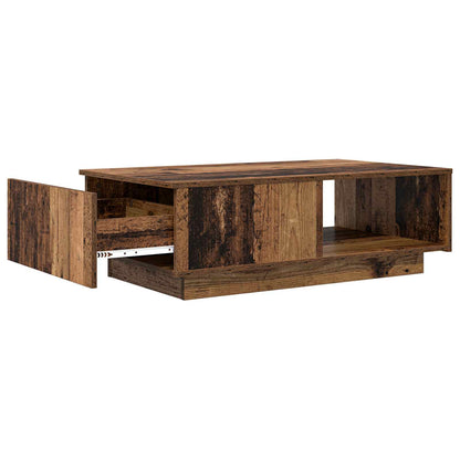 Konferenční Stolek Staré Dřevo 95 X 55 X 31 Cm Kompozitní Dřevo