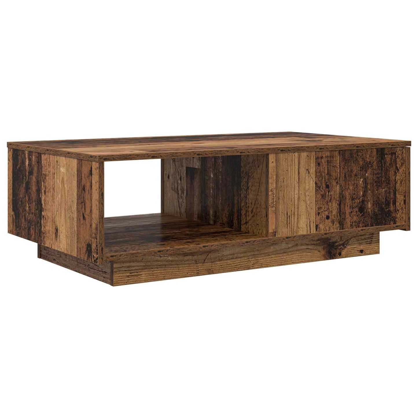 Konferenční Stolek Staré Dřevo 95 X 55 X 31 Cm Kompozitní Dřevo