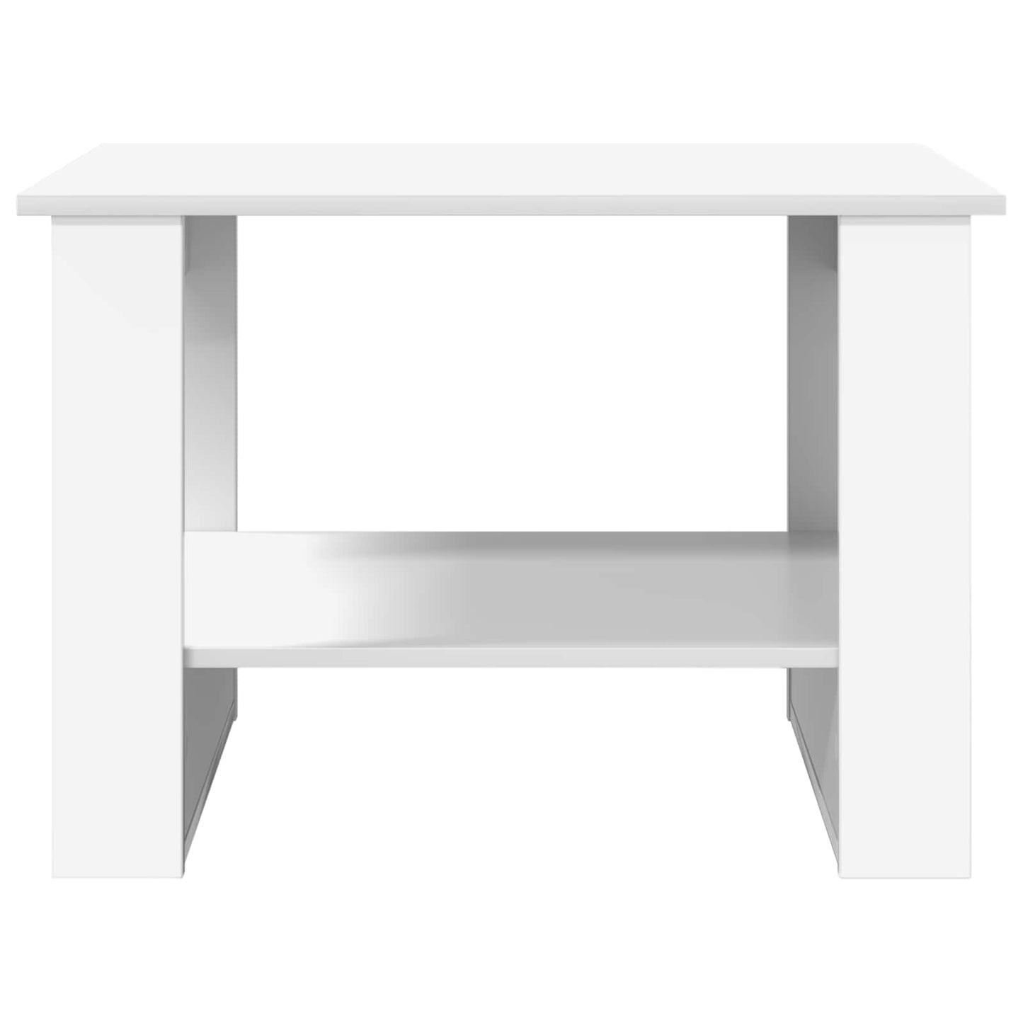 Konferenční Stolek Bílá 72 X 50 X 50 Cm Kompozitní Dřevo