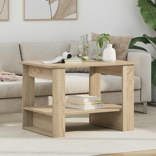 Konferenční Stolek Sonoma Dub 72 X 50 X 50 Cm Kompozitní Dřevo