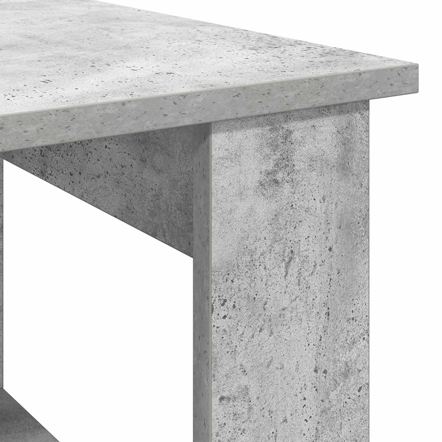 Konferenční Stolek Betonově Šedá 72 X 50 X 50 Cm
