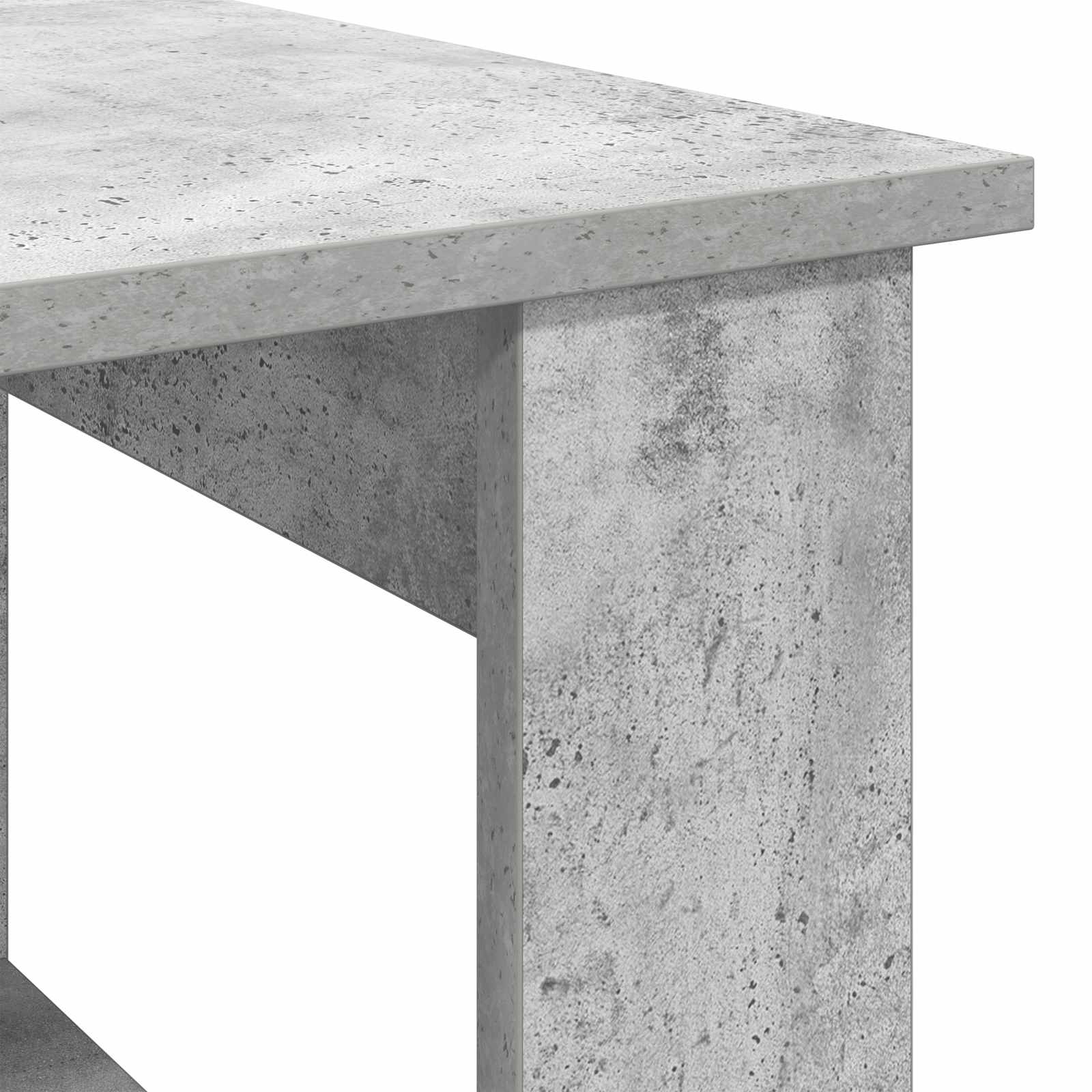 Konferenční Stolek Betonově Šedá 72 X 50 X 50 Cm