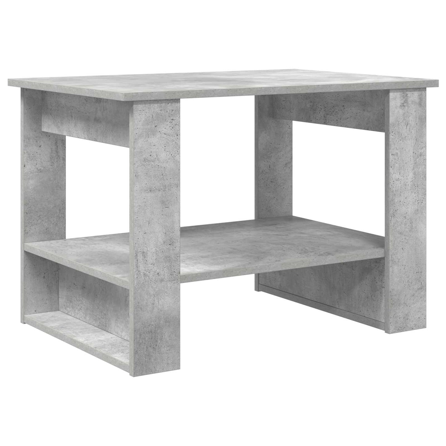 Konferenční Stolek Betonově Šedá 72 X 50 X 50 Cm